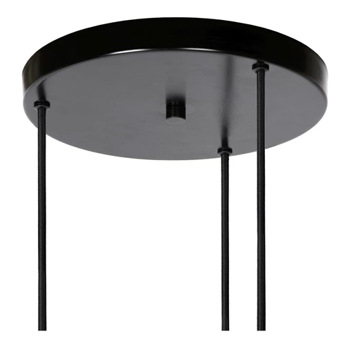 Lucide ORLANDO - Pendelleuchten - Ø 32 cm - 3xE27 - Rauchfarbe Grau - detail 1